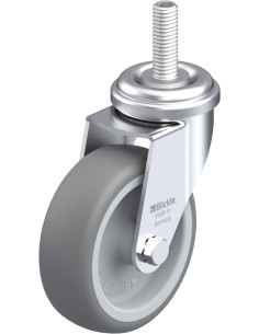 LRA-TPA 75G-GS10 pasukamas ratukas su guma, 75 mm