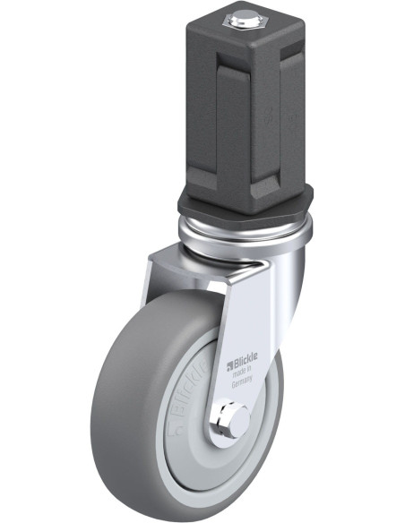 LRA-TPA 75KF-EV05 - 75 mm guminis pasukamas ratukas