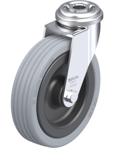 LRA-VPA 100G pasukamas ratukas su guminėmis padangomis