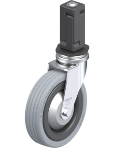 LRA-VPA 100G-FA-EV04 pasukamas ratukas su 100 mm guminiais