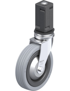 LRA-VPA 100G-FA-EV05 pasukamas ratukas su 100 mm gumos ratu