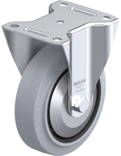 B-POEV 160XR-SG-FA fiksuotas ratukas su guma