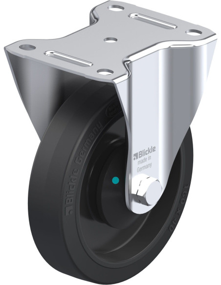 B-POEV 161KAD fiksuotas ratukas dengtas guma