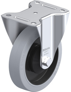 B-POEV 161KA-SG fiksuotas ratukas dengtas guma