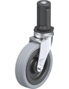 LRA-VPA 100K-ER04 pasukamas ratukas su guma, 100 mm