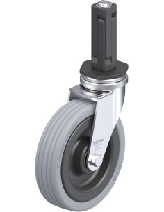 LRA-VPA 100K-EV02 - 100 mm guminis pasukamas ratukas