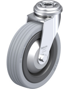 LRA-VPA 100K-FA pasukamas ratukas su guma, 100 mm