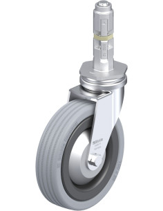 LRA-VPA 100K-FA-E02 pasukamas ratukas su guma 100 mm