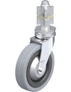 LRA-VPA 100K-FA-E05 pasukamas ratukas su guminiais ratais