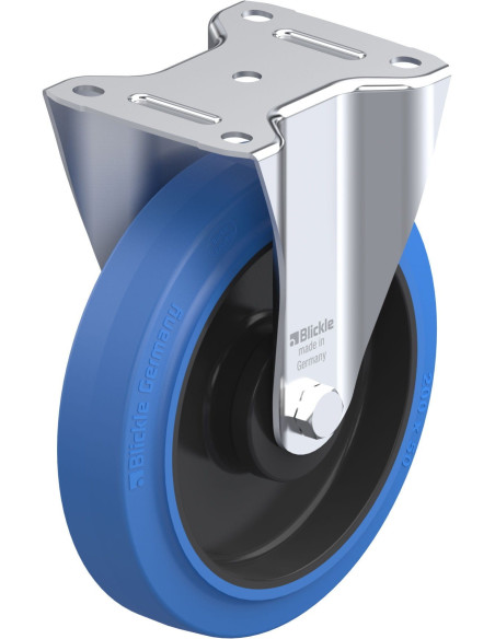 B-POEV 200KA-SB fiksuotas ratukas su guma