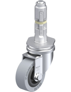 LRA-VPA 50G-E02 pasukamas ratukas su guma 50 mm