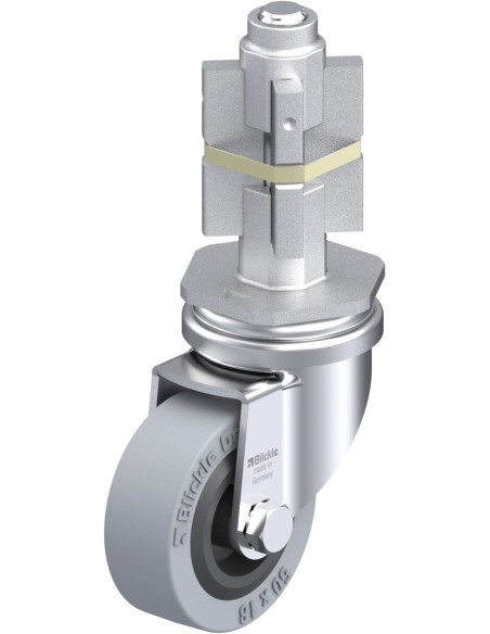 LRA-VPA 50G-E05 pasukamas ratukas su guma 50 mm