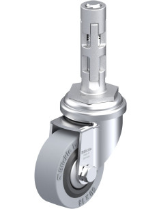 LRA-VPA 50G-FA-E01 pasukamas ratukas su guminiais ratais