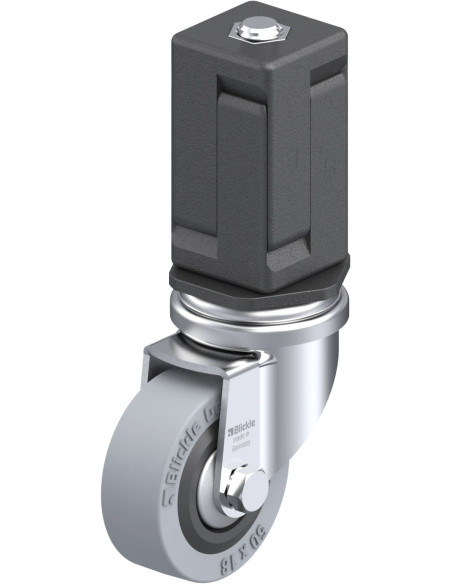 LRA-VPA 50G-FA-EV07 pasukamas ratukas su guminiais ratais