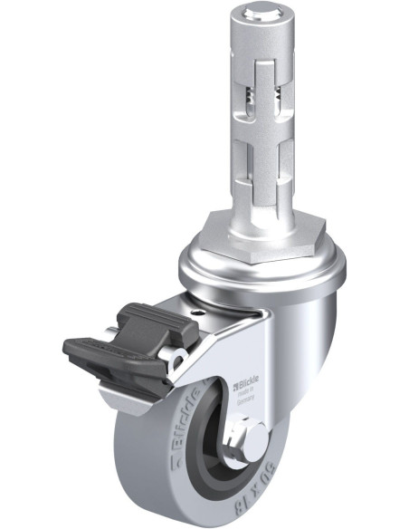 LRA-VPA 50G-FI-E01 pasukamas ratukas su stabdžiais