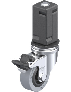 LRA-VPA 50G-FI-EV05 - 50 mm guminis pasukamas ratukas su