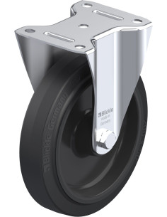 B-POEV 200XR fiksuotas ratukas dengtas guma