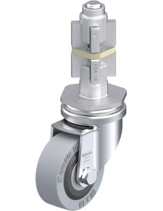 LRA-VPA 50K-E04 pasukamas ratukas su guma, 50 mm