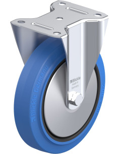 B-POEV 200XR-SB-FA fiksuotas ratukas dengtas guma