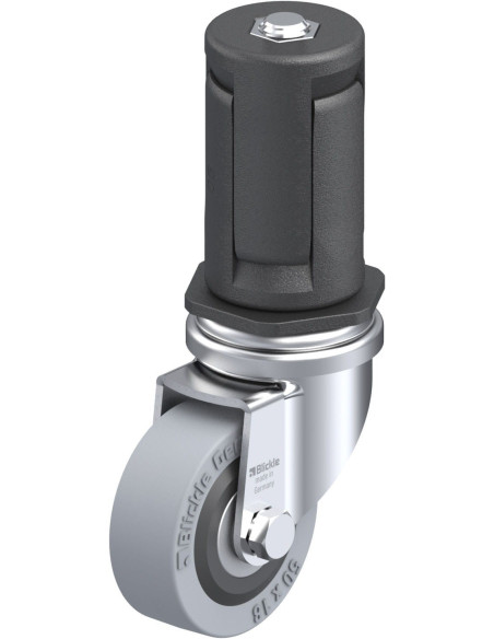 LRA-VPA 50K-ER05 - 50 mm guminis pasukamas ratukas