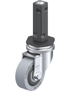 LRA-VPA 50K-EV02 pasukamas ratukas su guma, 50 mm