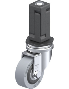 LRA-VPA 50K-EV04 pasukamas ratukas su guminėmis padangomis