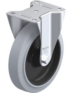 B-POEV 200XR-SG fiksuotas ratukas dengtas guma