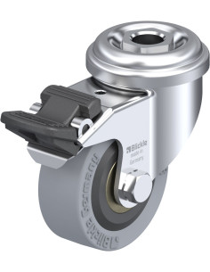 LRA-VPA 50K-FI pasukamas guminis ratukas su stabdžiais