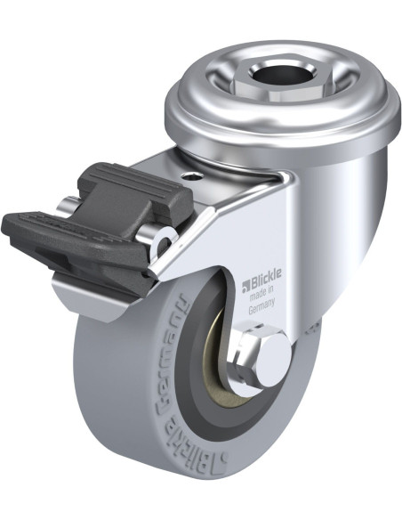 LRA-VPA 50K-FI pasukamas guminis ratukas su stabdžiais