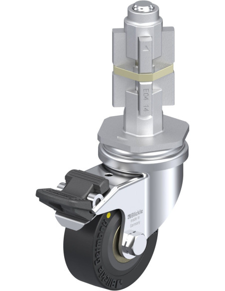 LRA-VPA 50K-FI-EL-E04 antistatinis ratukas su stabdžiais