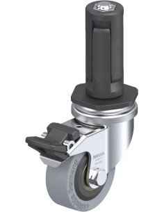 LRA-VPA 50K-FI-ER03 - 50 mm guminis pasukamas ratukas su