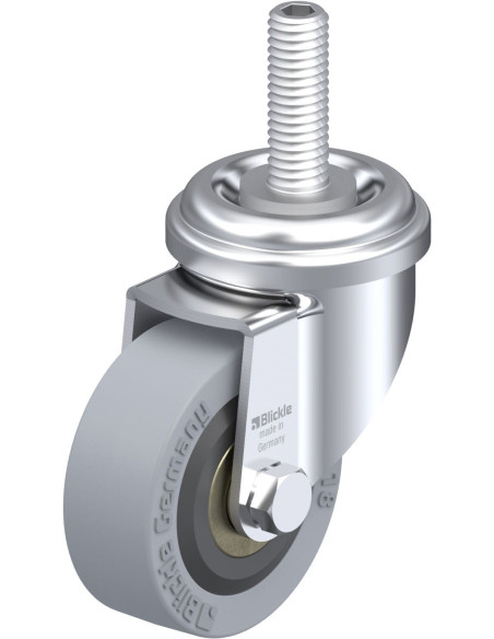 LRA-VPA 50K-GS10 - 50 mm guminis pasukamas ratukas