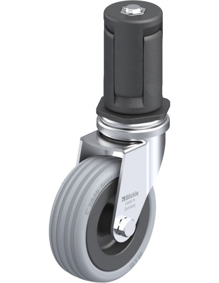 LRA-VPA 75G-ER05 pasukamas ratukas su guminiais ratais