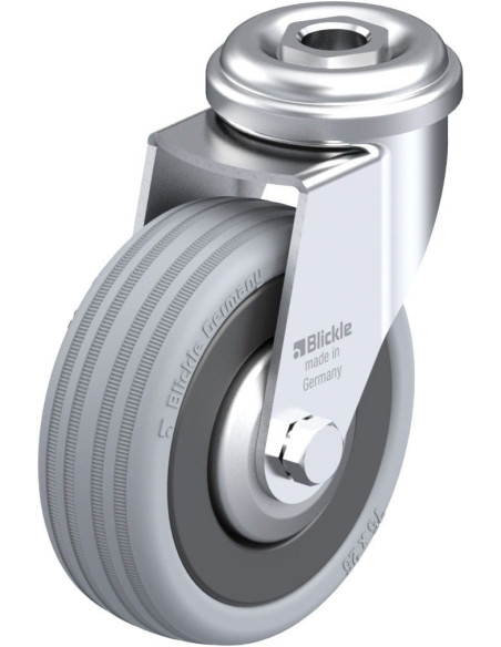 LRA-VPA 75G-FA pasukamas ratukas su guminiais ratais