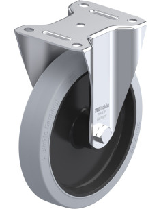 B-POEV 201R-SG fiksuotas ratukas dengtas guma