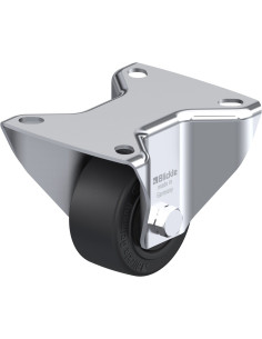 B-POEV 60KF fiksuotas ratukas dengtas guma