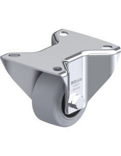 B-POEV 60KF-SG fiksuotas ratukas su guma 60 mm