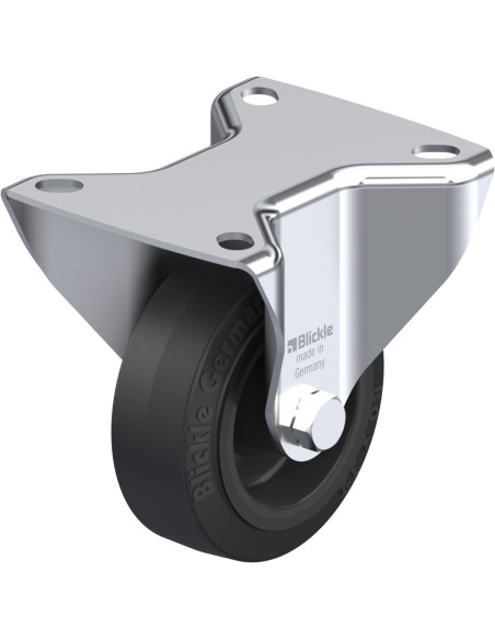 B-POEV 80G fiksuotas ratukas dengtas guma