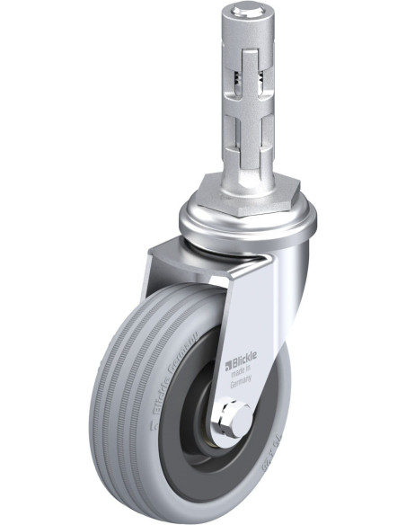 LRA-VPA 75K-E01 pasukamas ratukas su guminiais ratais