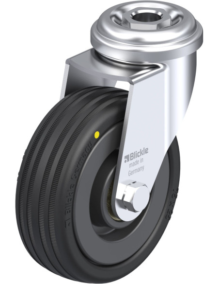 LRA-VPA 75K-EL antistatinis pasukamas ratukas 75 mm