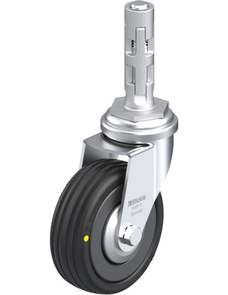 LRA-VPA 75K-EL-FA-E01 antistatinis pasukamas ratukas 75 mm