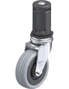 LRA-VPA 75K-ER05 pasukamas ratukas su guma, 75 mm