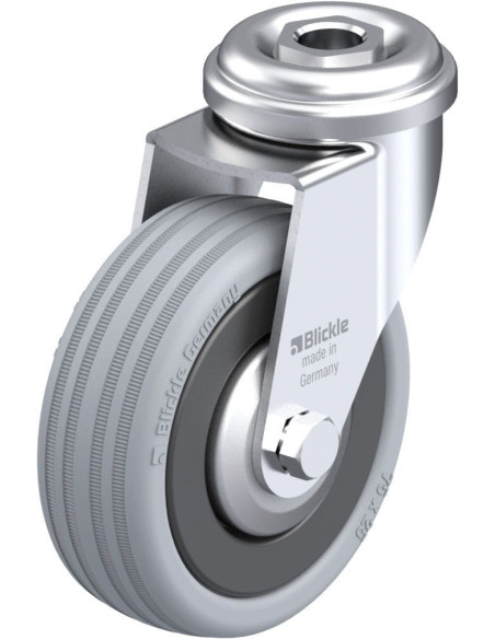 LRA-VPA 75K-FA pasukamas ratukas su guma 75 mm