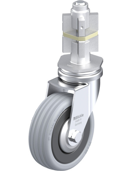 LRA-VPA 75K-FA-E05 pasukamas ratukas, 75 mm, guma, 60 kg