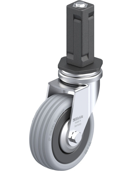 LRA-VPA 75K-FA-EV03 pasukamas ratukas su guminiais ratais