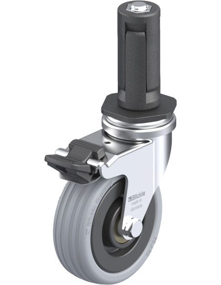 LRA-VPA 75K-FI-ER03 - 75 mm guminis pasukamas ratukas su