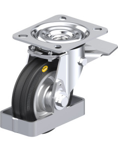 L-RD 100R-ST-FS pasukamas ratukas su stabdžiais