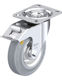 L-RD 125R-FI-VLI pasukamas ratukas su stabdžiais, 125 mm