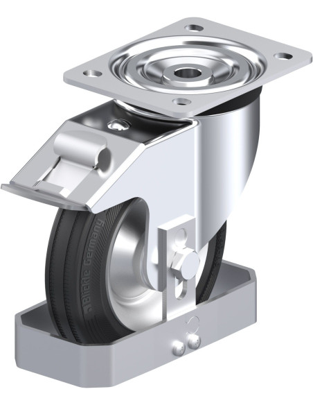 L-RD 162R-FI-FS - 160 mm pasukamas ratukas su stabdžiais