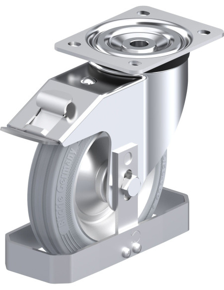 L-RD 182R-FI-VLI-FS - 180 mm pasukamas ratukas su stabdžiais